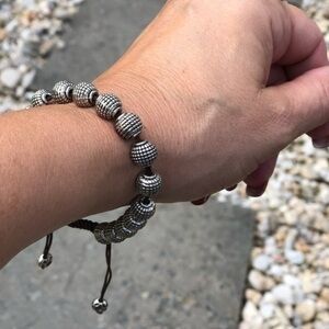 Stainless steel BoHo bracelet comes with gift bag
